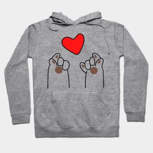 Cat Flipping Off Hoodie